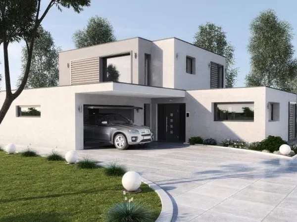 Projet de construction d'une maison de 4 chambres 124 m² avec terrain à VETRAZ-MONTHOUX (74)