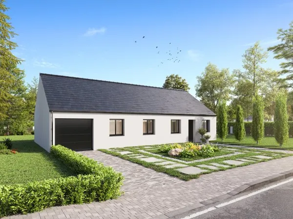 Terrain + maison 94 m²