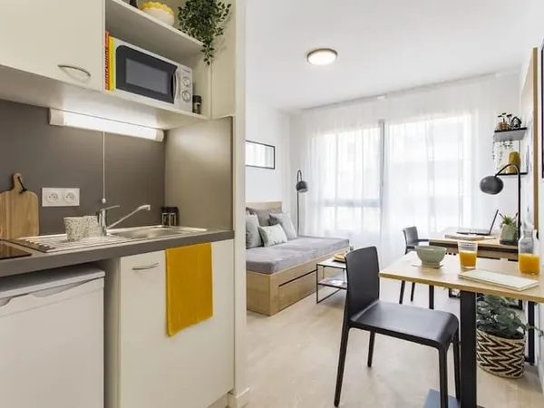 Appartement 1 pièce 19 m²
