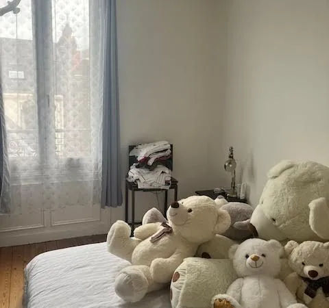 T3 de 56 m2, situé au 4ème et dernier étage - prix de location 716 euros dont 68 de charges syndic c