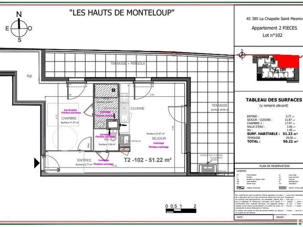 Vente Appartement 2 pièces
