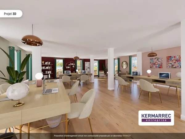 Bureaux 292 m²