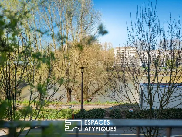 Loft contemporain avec terrasse de 105 m² sur l'Île de Nantes