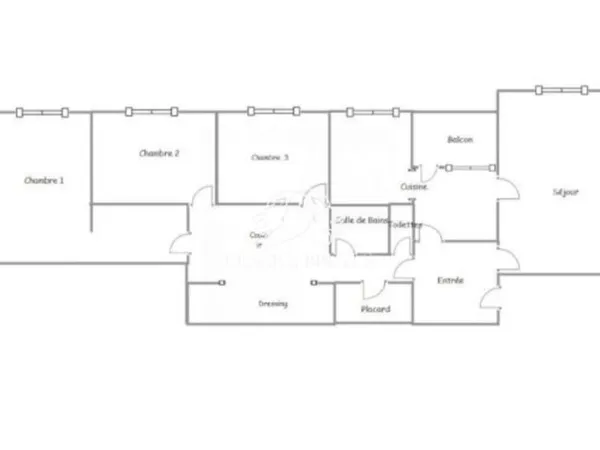 Appartement T4 (88 m²) à VAULX EN VELIN