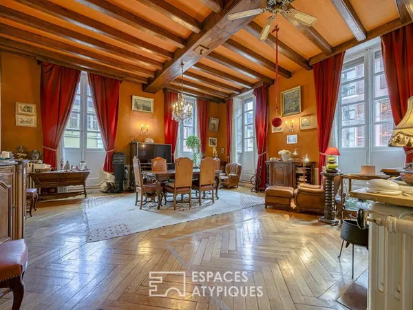 Vaste appartement à l'élégance historique, au coeur de la ville
