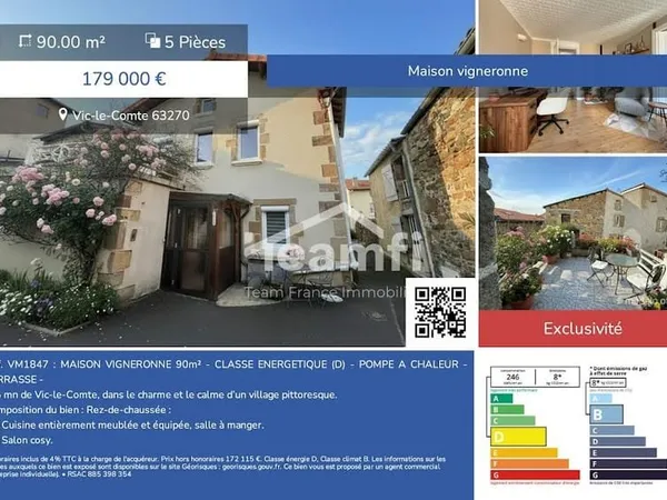 Maison 5 pièces 90 m²