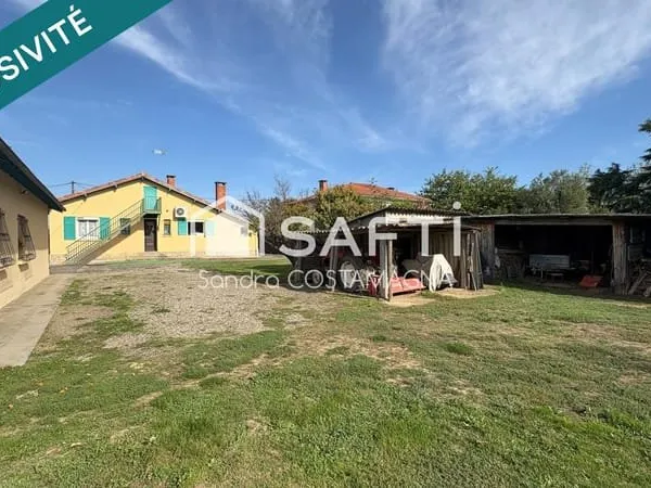 Maison avec garage