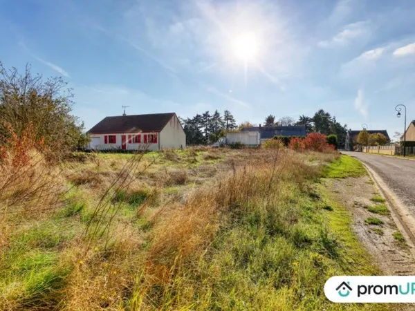 Terrain constructible plat et divisible - Coeur de Beauce