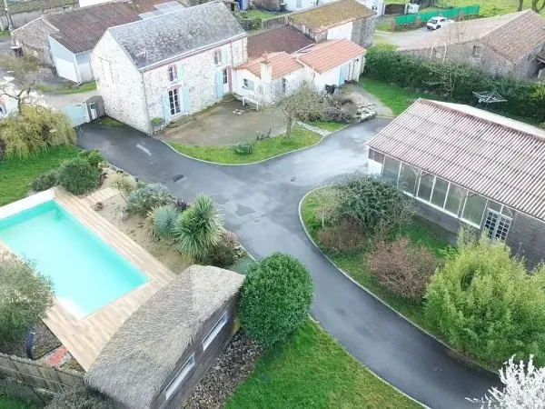 Maison 4 chambres + grange en campagne