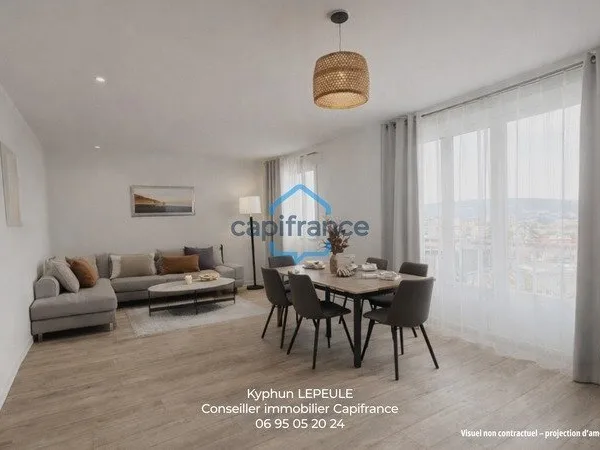 Besançon - Spacieux T4 de 99 m² + balcon et parking