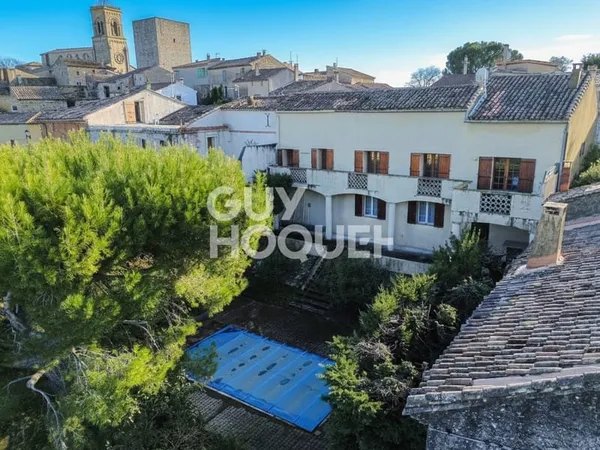 Maison en pierre à vendre à TRESQUES - avec piscine et garage