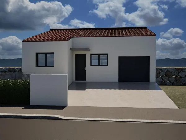 Terrain + maison 80 m²