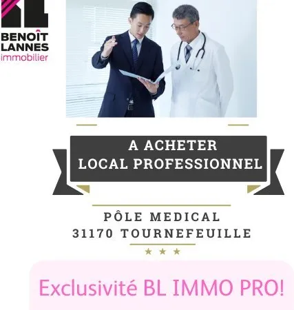 Local Professionnel Neuf - 38m2 - Pôle Médical Tournefeuille