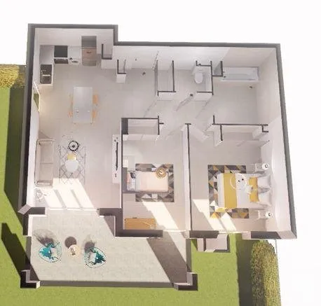 Appartement 2 pièces 41 m²