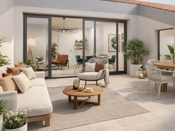 SUPERBE T4 EXPO SUD 103M² + MAGNIFIQUES TERRASSES TROPEZIENNES 52M²