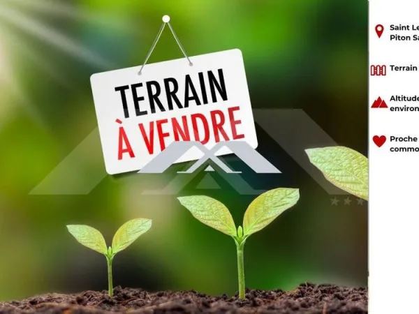 Terrain 718 m² Piton Saint Leu