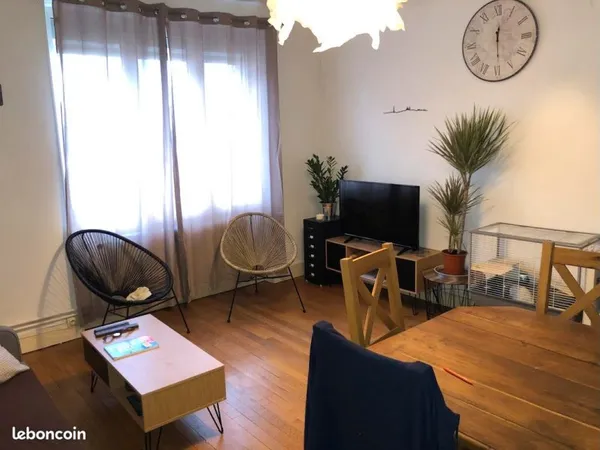 Appartement Paray-centre F2 65m2 + terrasse 30m2