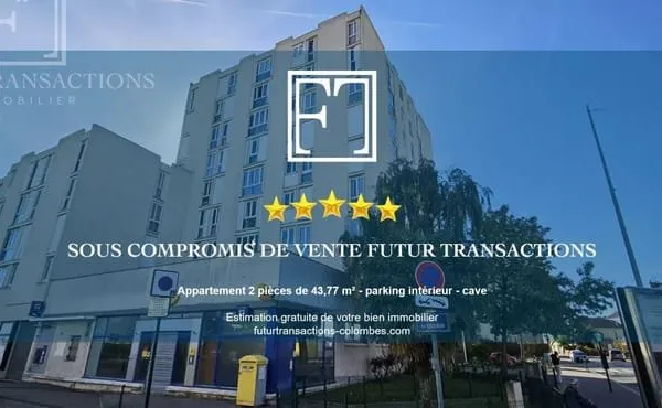 Appartement 2 pièces 44 m²