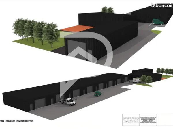 Local industriel 1 102 m²