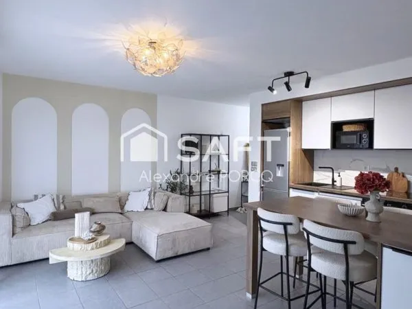 Jolie appartement T3 de 56 m2 intégralement refait a neuf