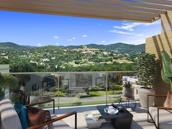 COGOLIN 3P NEUF terrasse vue dégagée sur Château de Grimaud