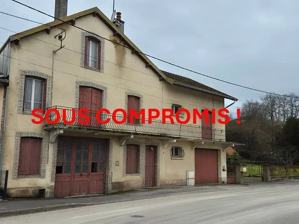 Maison 155 m2 avec atelier Garage et dépendances Port sur Saône