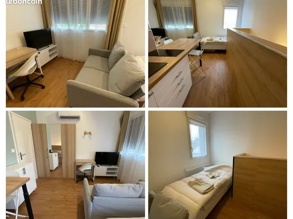 Studio meublé sur Loos
