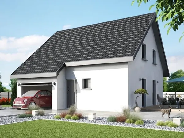 Maison neuve 100m² avec garage intégré