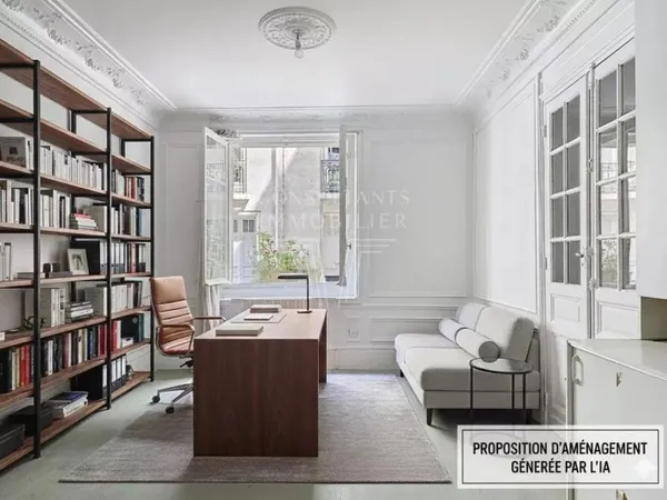 Vends studio - 30.65m² - 1 pièce, 1 chambre - Paris 15ème