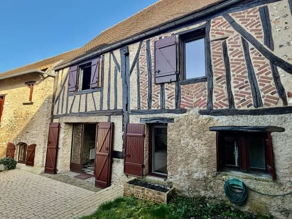 Maison à Buchelay réhabilité en ancien corps de ferme -154 m²