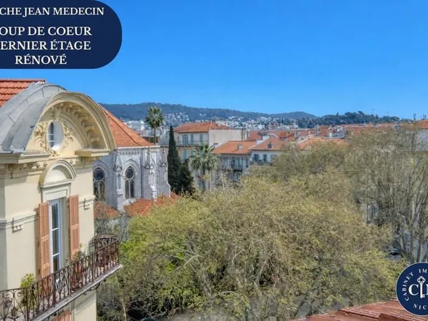 APPARTEMENT 4 PIÈCES - DERNIER ÉTAGE - VUE DÉGAGÉE - PROCHE JEAN MÉDECIN