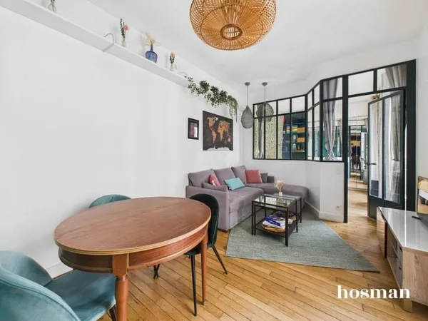 Charmant 2 pièces 38 m² - Batignolles - Place de Clichy, Paris