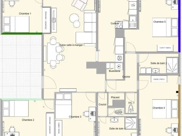 Appartement 118 m²