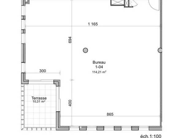 Local/bureau LOCATION Bureau 145m² Montpellier Nord proche Zone Euromédecine