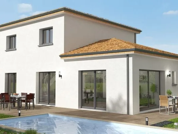 Projet de construction d'une maison 130 m² avec terrain à LE LOROUX-BOTTEREAU (44)