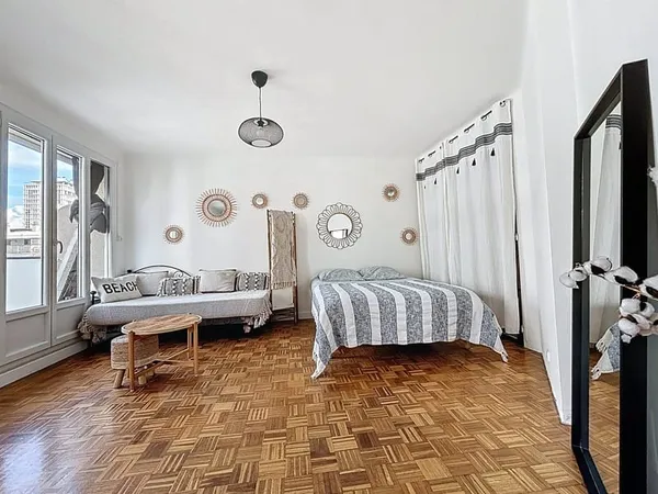 Proche plage des catalans - Studio 34 m2 hab avec balcon vue