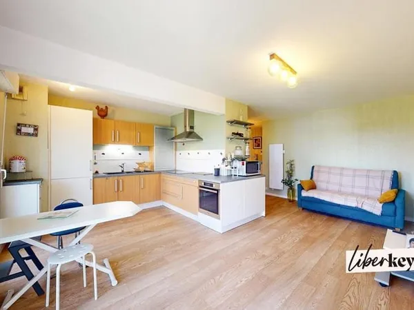 Grand T2 - balcon terrasse - double parking