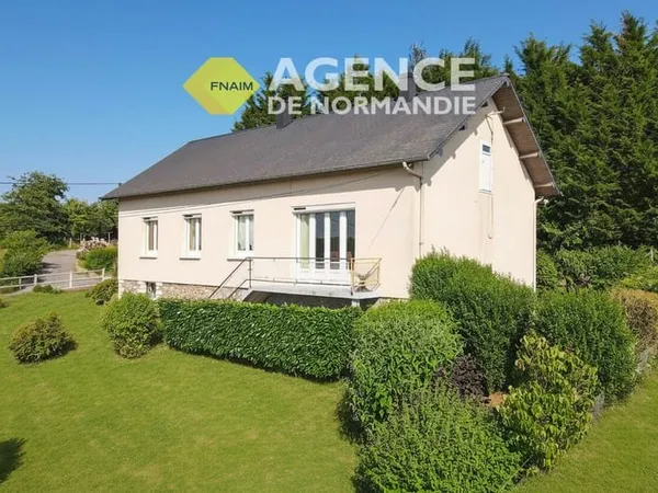 Maison avec sous-sol et jardin entre Bernay et L'Aigle
