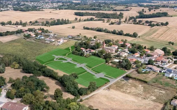 Terrain en lotissement 570 m²