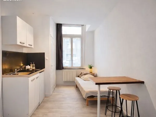 Studio optimisé de 16 m² - Pack Eau chaude + internet Fibre