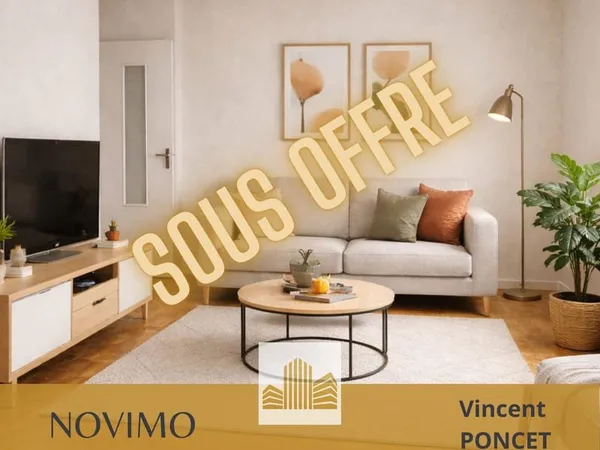 Appartement T2 de 43m² au 4ème et dernier étage