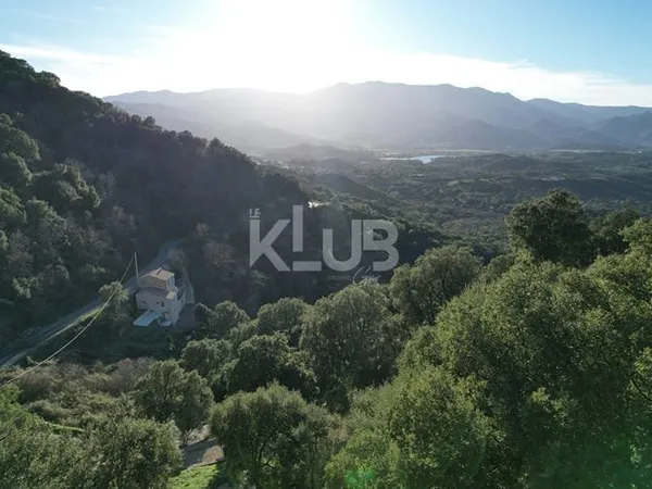 Terrain Constructible-1550 m2-Poggio D Oletta (Nebbio)vue dégagée