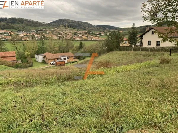 Terrain constructible loti à Lantriac