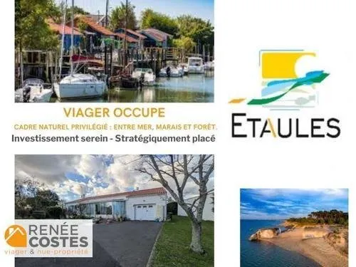 Viager occupé - F87-H86 ans - ETAULES (17750)
