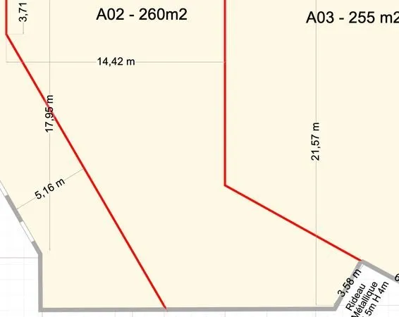A louer proximité d'Arras : Entrepôt - dépôt - hangar