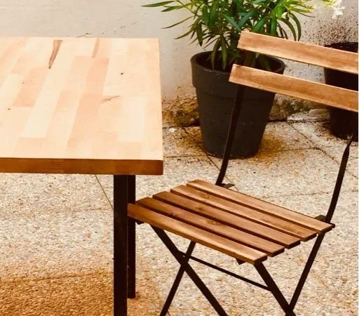 Rare meublé sur terrasse