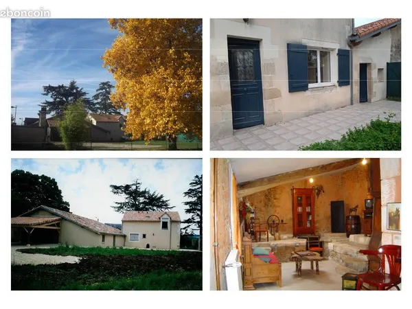 Maison jardin f6 poitiers-biard