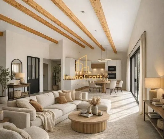 Maison de plain-pied 4 pièces 120 m²