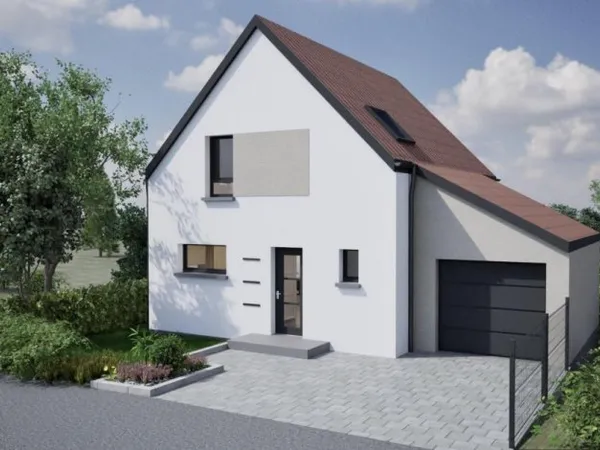Terrain + maison 92 m²