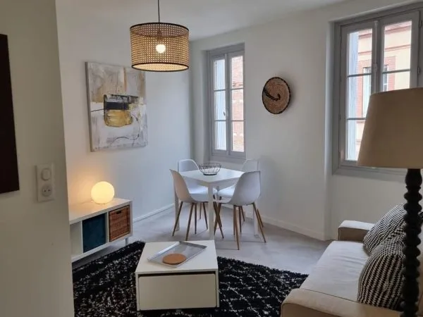 appartement de type T2 meublé refait à neuf entièrement équi